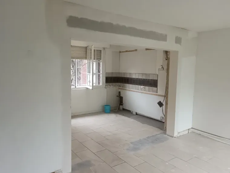 Agrandissement d'une pièce de maison avec ouverture sur mur porteur à Amiens, Amiens, SARL BATTITAN