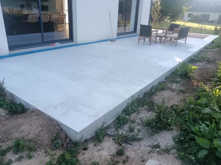Réalisation d'une terrasse avec salon enterré sur amiens, Amiens, SARL BATTITAN