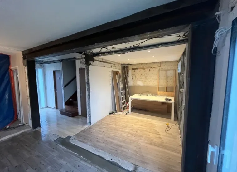 Ouverture sur mur porteur à Amiens, Amiens, SARL BATTITAN