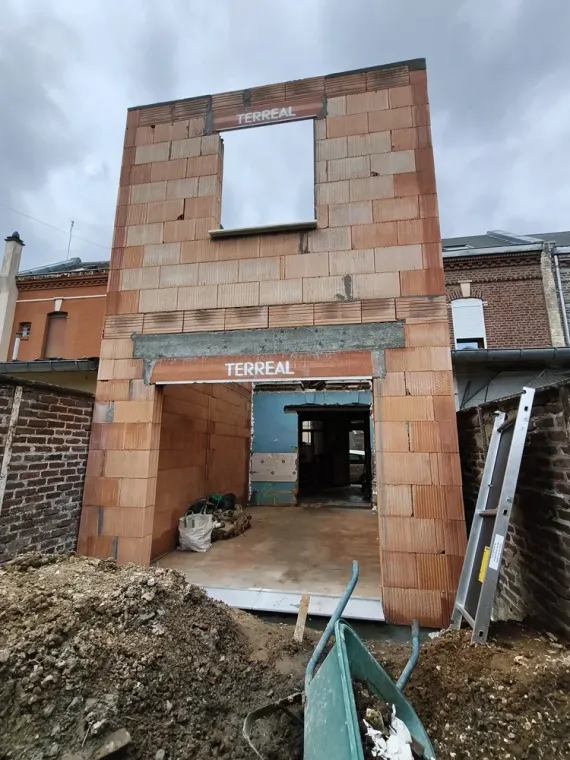 Nous avons réalisé un agrandissement sur Amiens, Amiens, SARL BATTITAN