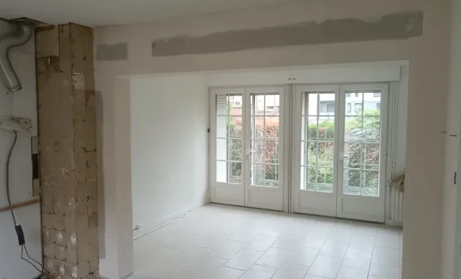 Agrandissement d'une pièce de maison avec ouverture sur mur porteur à Amiens, Amiens, SARL BATTITAN