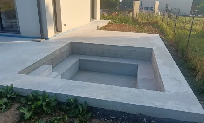 Réalisation d'une terrasse avec salon enterré sur amiens, Amiens, SARL BATTITAN